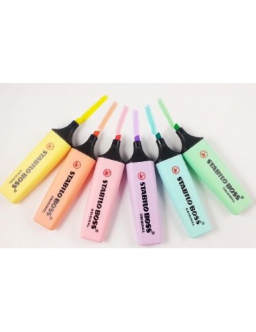 FLUORESCENTE STABILO BOSS PASTEL